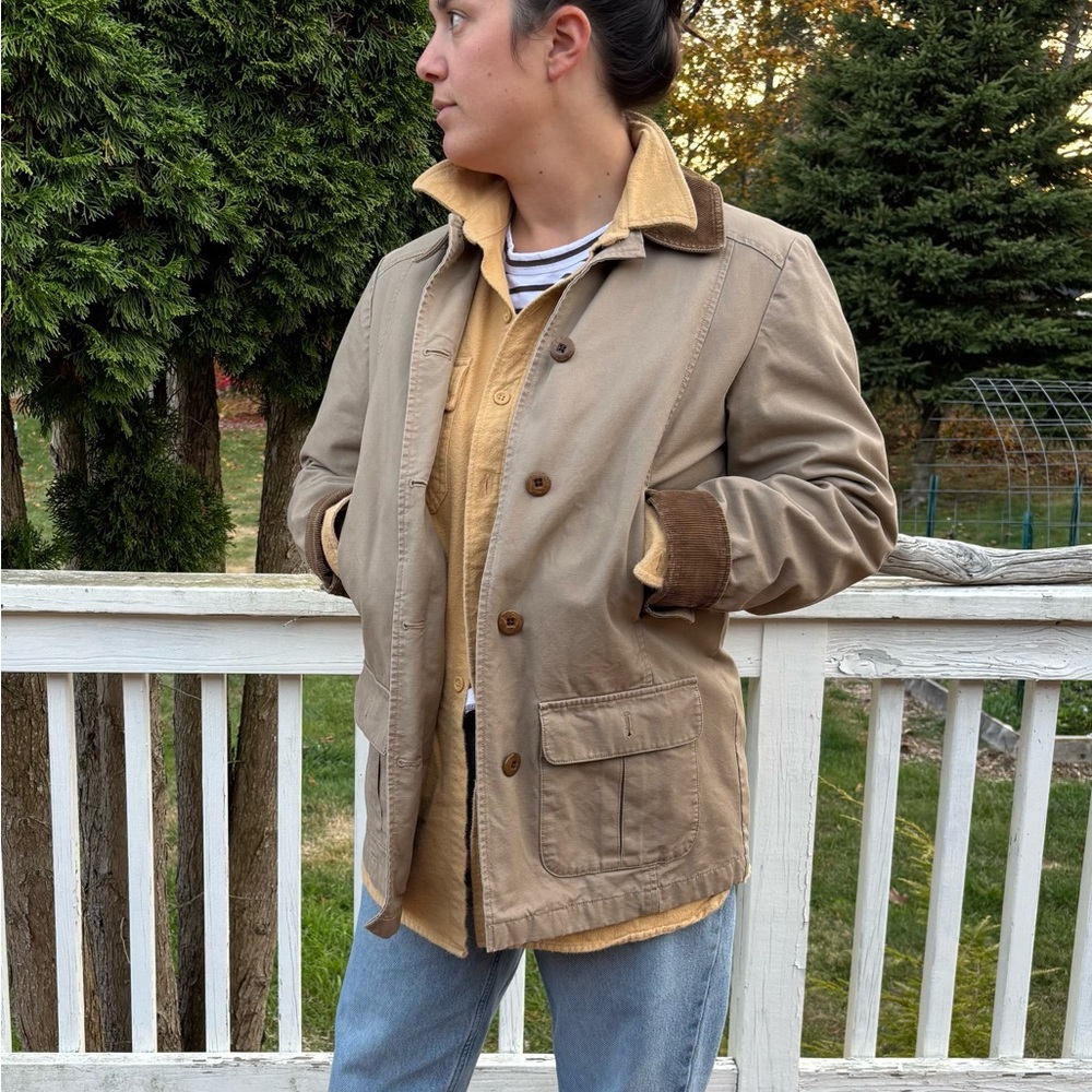 Women's Adirondack Barn Coat, Flannel-Lined